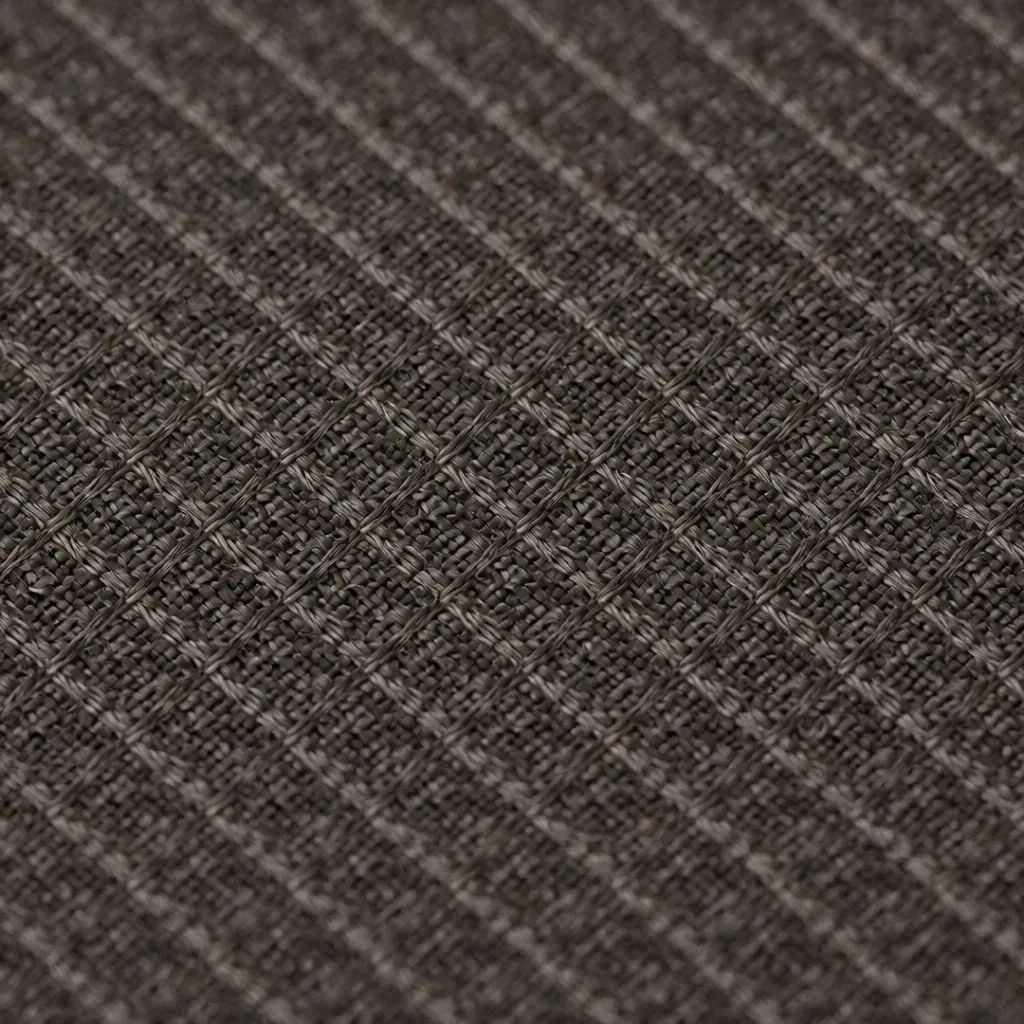 Makroaufnahme einer gewebten technischen Stoffstruktur
