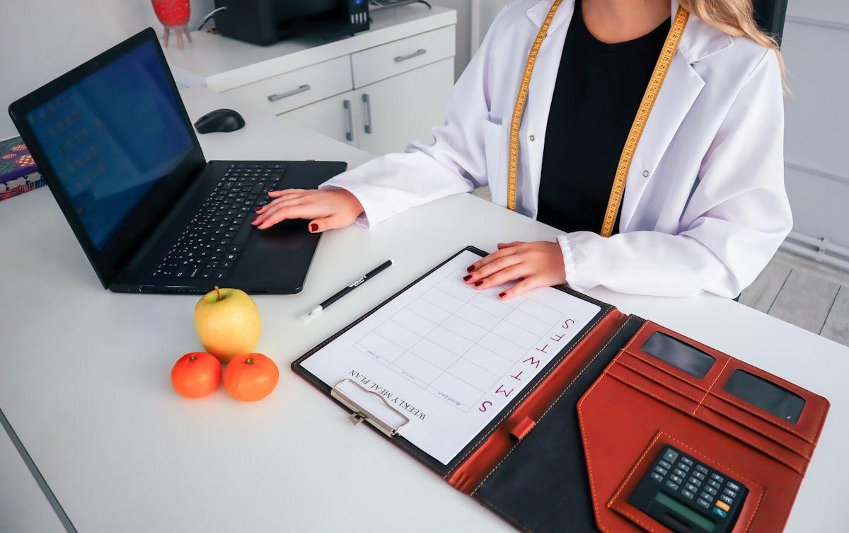 Nutritionist consultation session